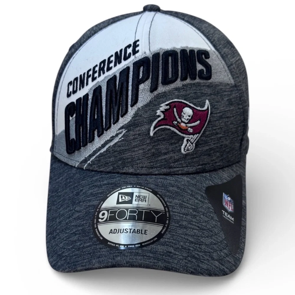 NFL Tampa Bay Buccaneers NFC Conference Champions 9Forty New Era SnapBack Cap